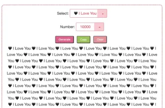 10000 i love you
