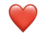 Red Heart Emoji Copy And Paste – ❤️ (U+E022)
